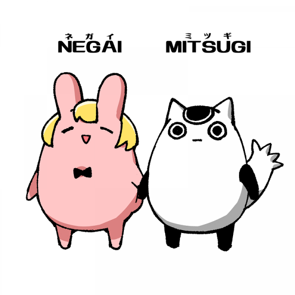 Negai-chan and Mitsugi-chan