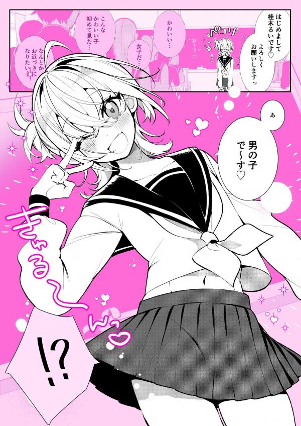 100 Nichigo ni Kurasumeito no Seiheki o Kuruwaseru, Otokonoko Tenkousei ♡