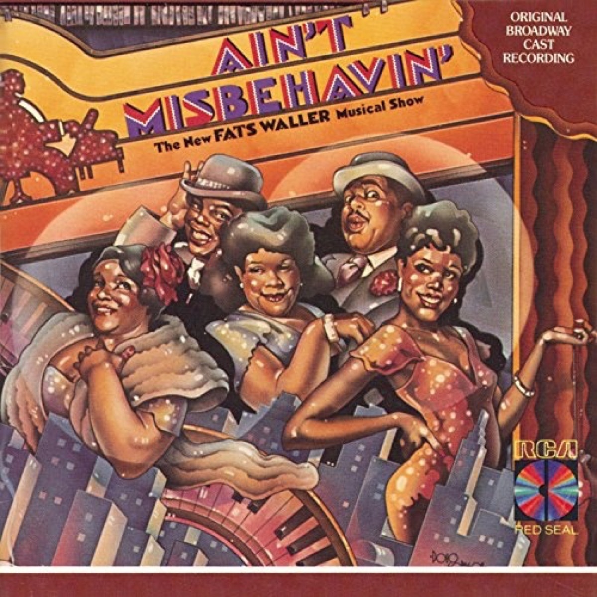 ain't misbehavin cast of broadway original recording, broadway tickets