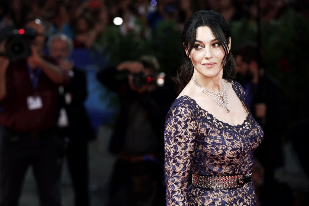 monica bellucci supermodels actresses