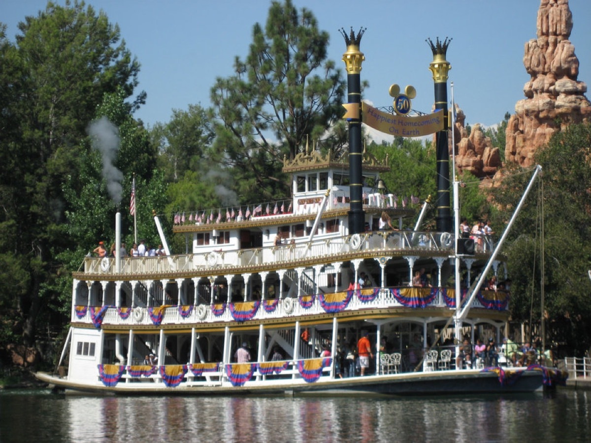 Disneyland Mark Twain Riverboat secret disney perks