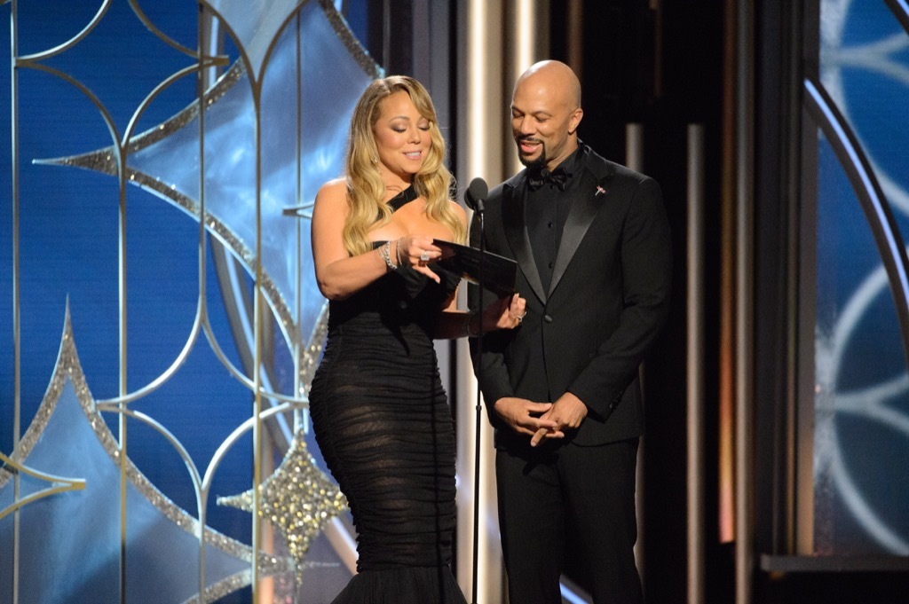 mariah carey common golden globes