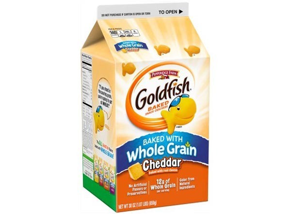 pepperidge farm goldfish  whole grain cheddar