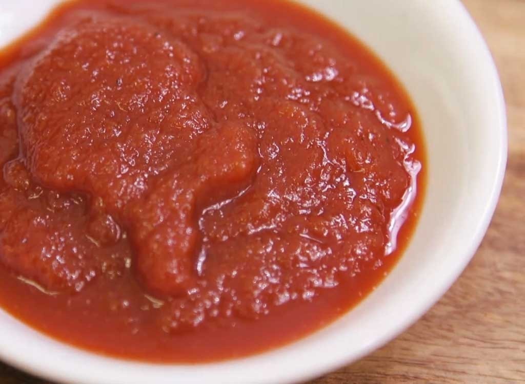 Homemade ketchup