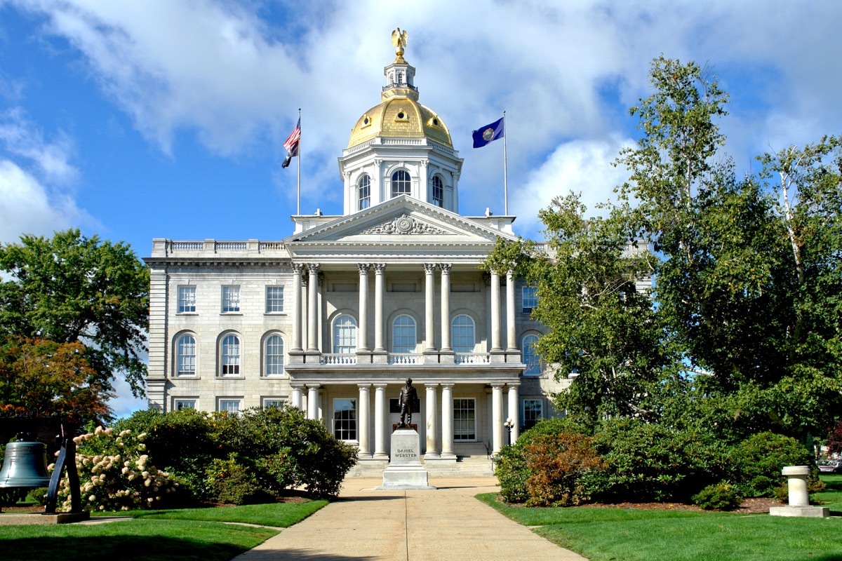 new hampshire state capitol buildings