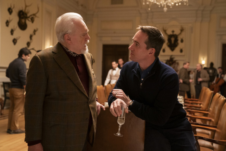 brian cox and matthew macfadyen on succession