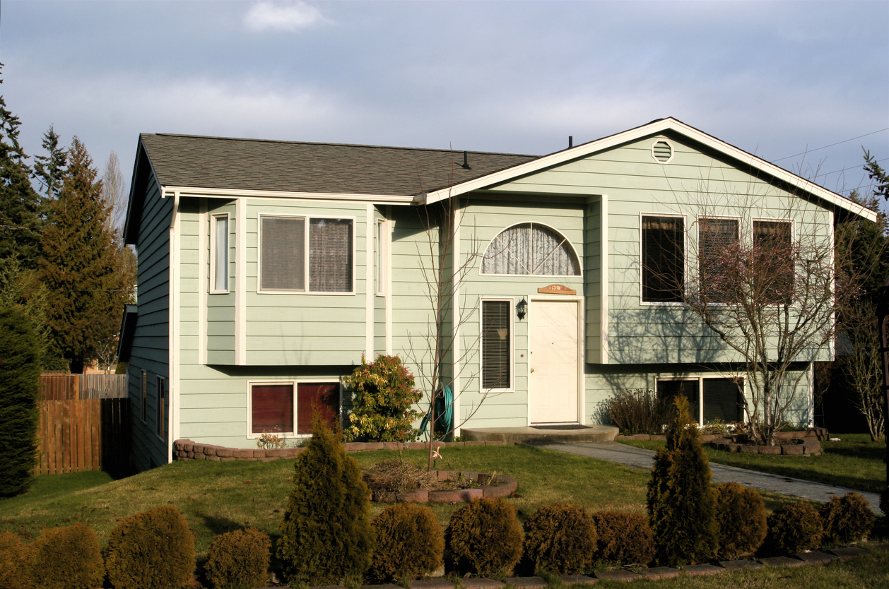 cute split level home