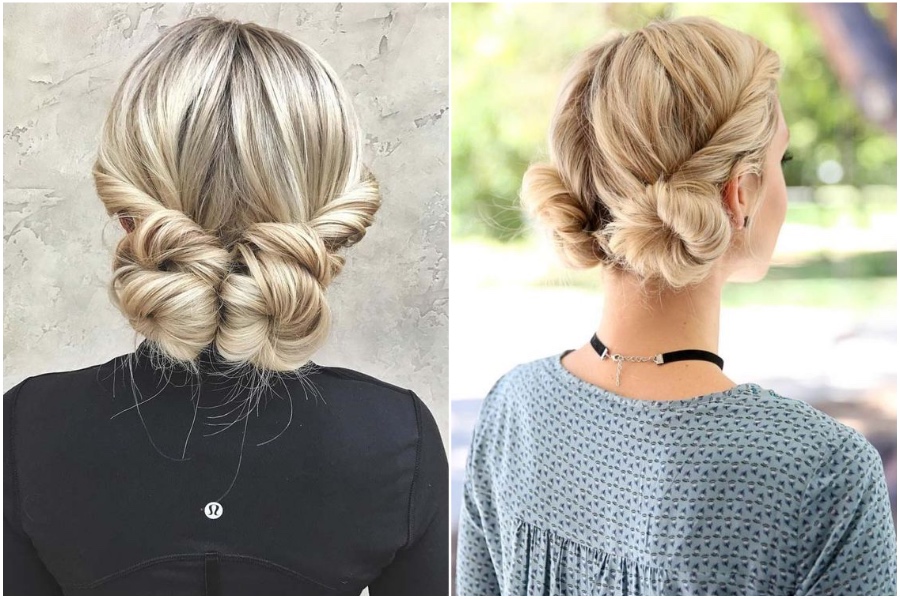 Low Buns | 12 Pretty Long Hairstyles for Fall 2019 | Her Beauty