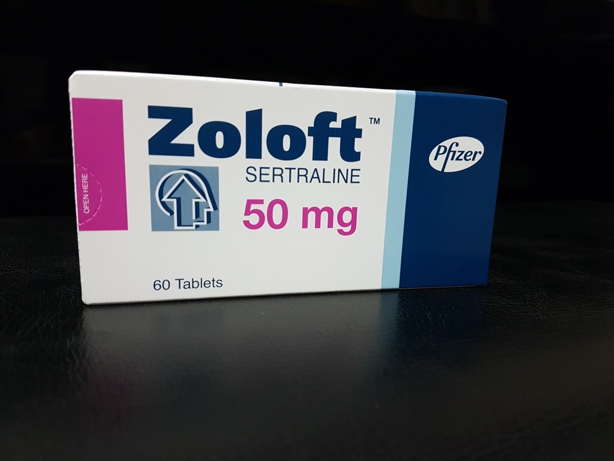 zoloft sertraline packaging