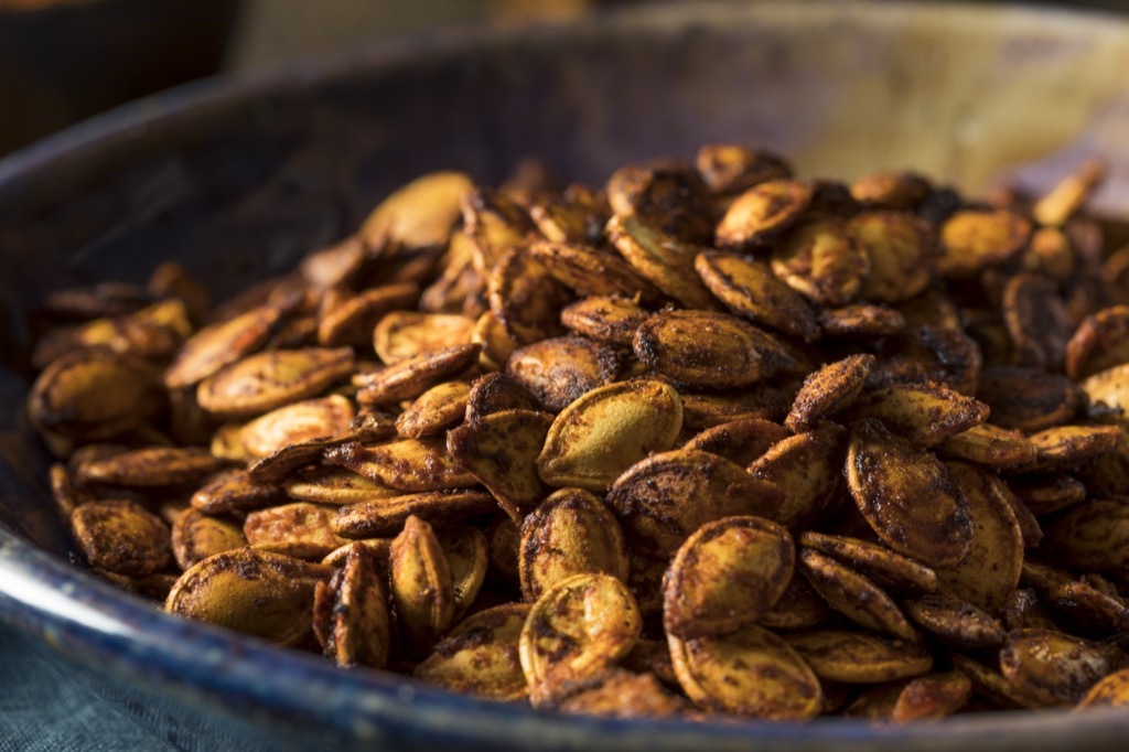 pumpkin seeds stay sharp