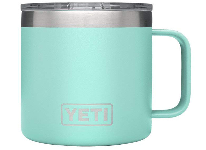 Yeti seafoam travel mug