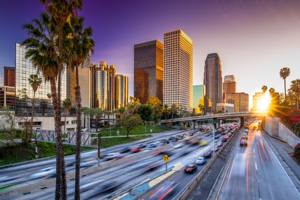 Los Angeles, happiest cities, best singles scenes