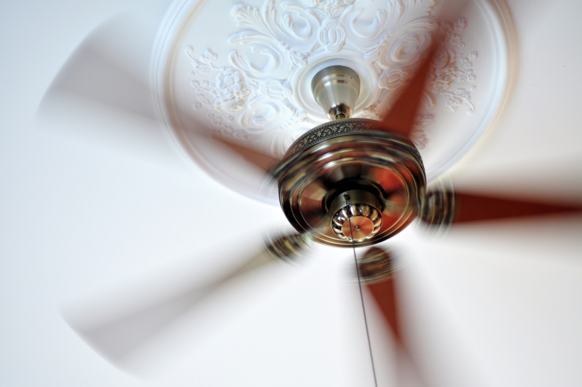 ceiling fan running ways to bring down a/c bill