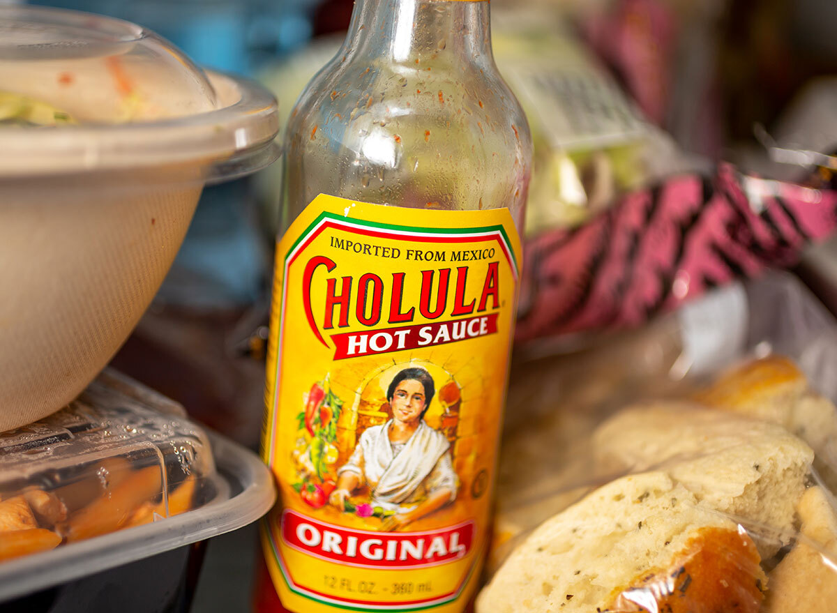 cholula hot sauce bottle