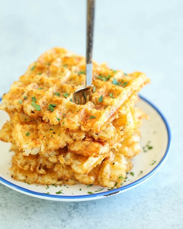 tater tot waffles