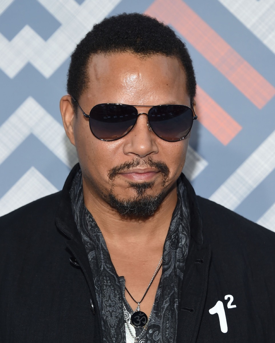 terrence howard on the red carpet