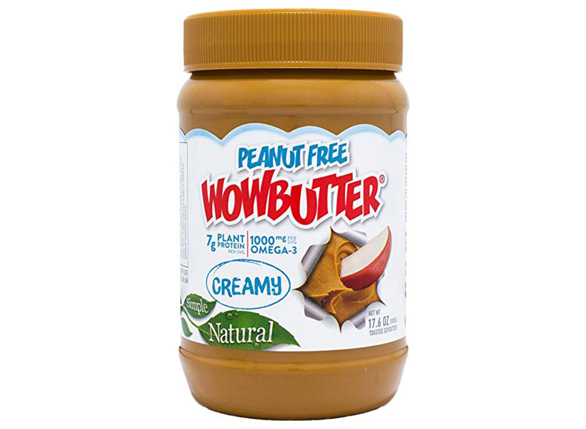 wowbutter peanut free creamy jar