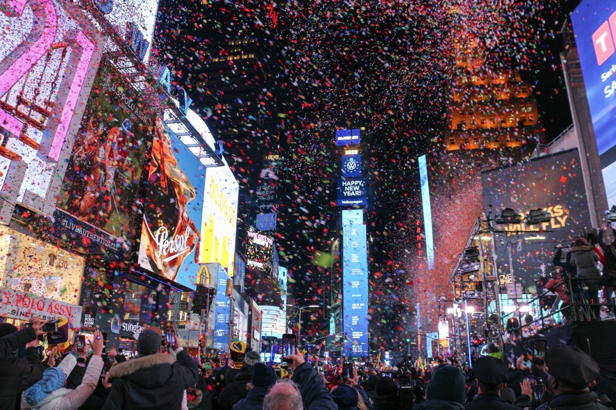 New Year's Eve in Times Square