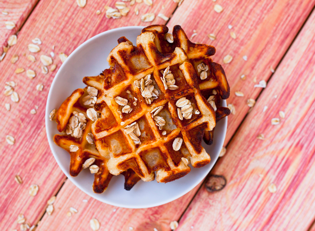 Oatmeal waffle