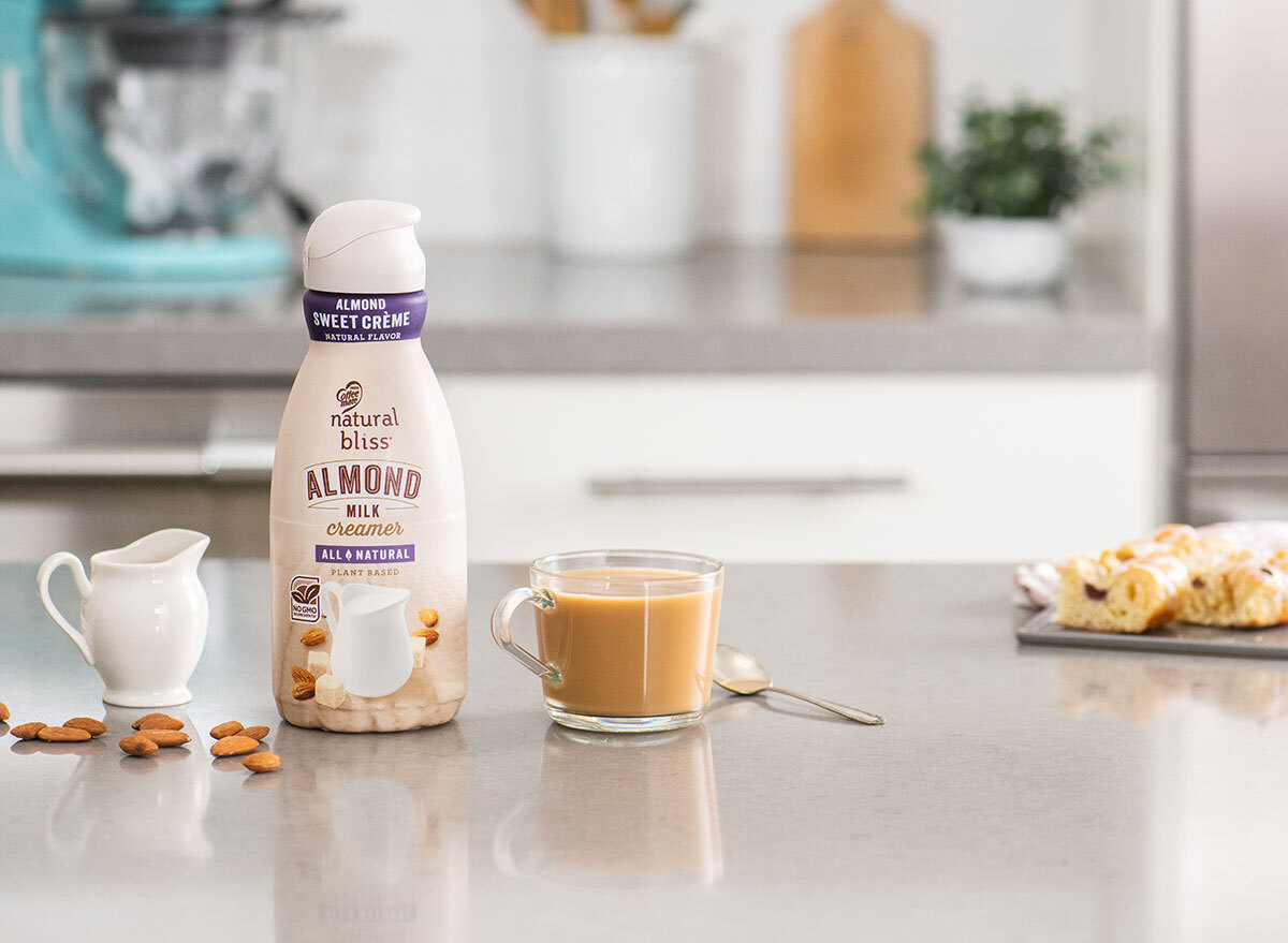 almond milk creamer natural bliss