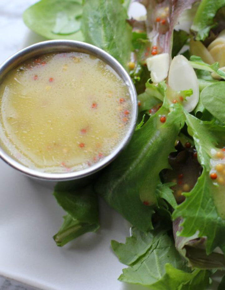 Healthier honey mustard dressing recipe