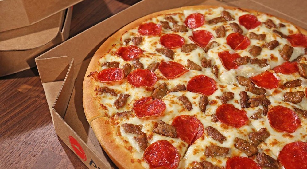 Pizza hut meat lovers pizza