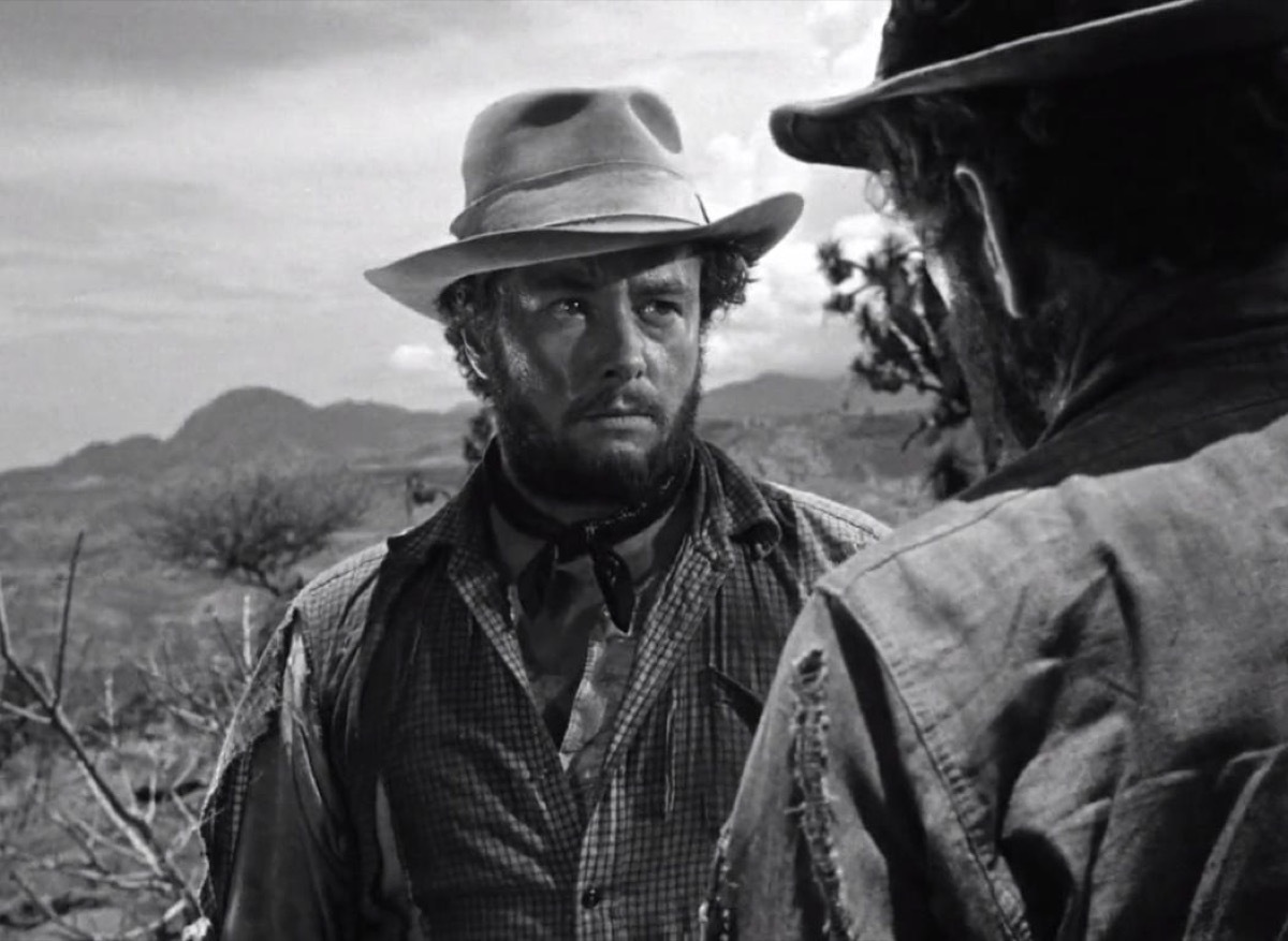 Humphrey Bogart and Tim Holt in The Treasure of the Sierra Madre (1948)