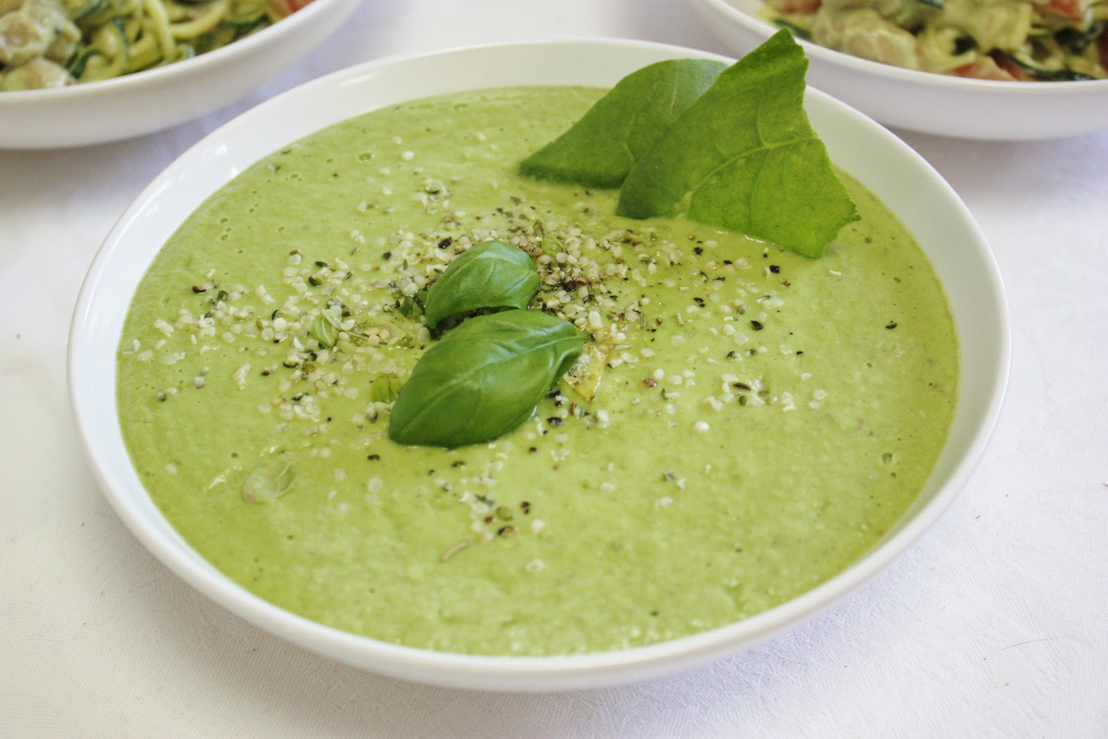 3. Spinach and Avocado Soup