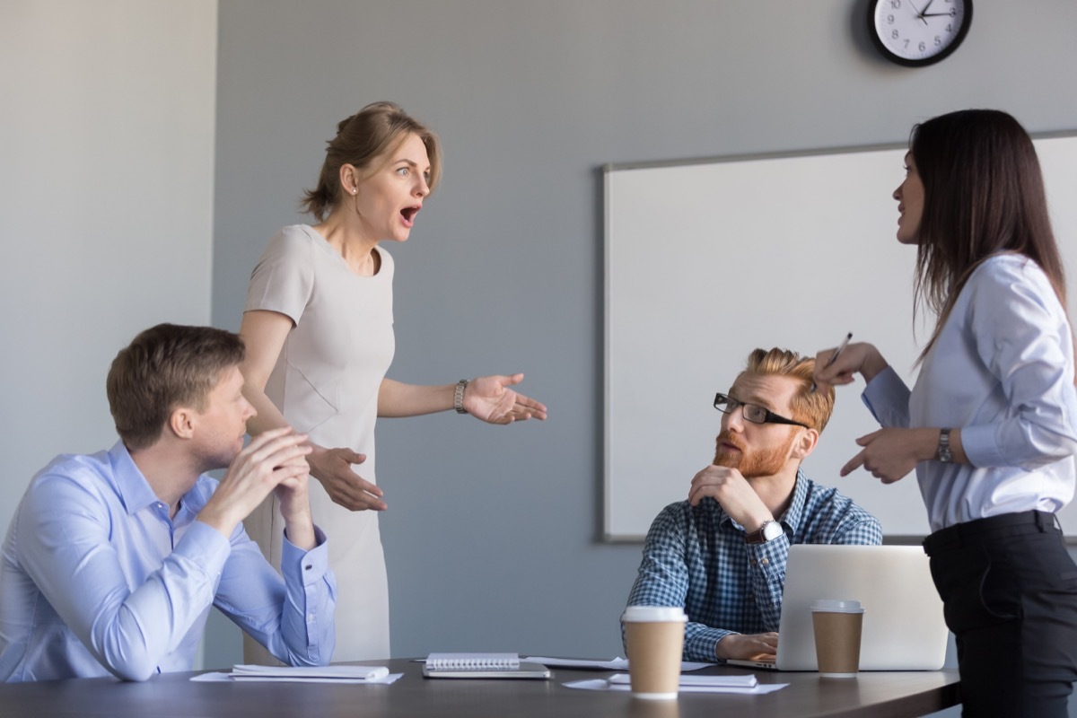 Colleagues Yelling at Each Other