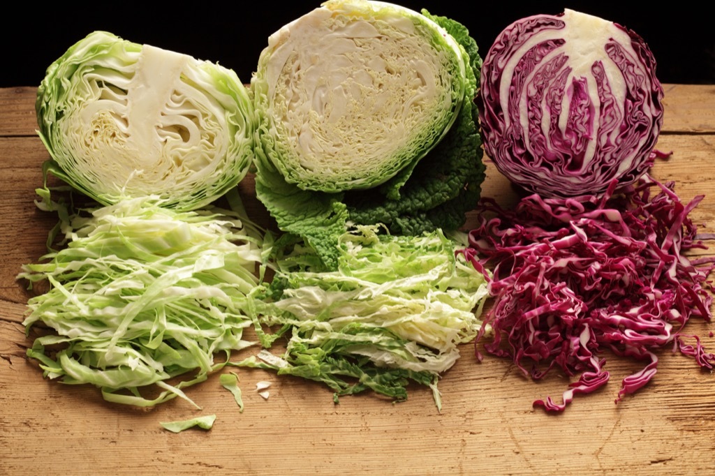 cabbage, best brain foods