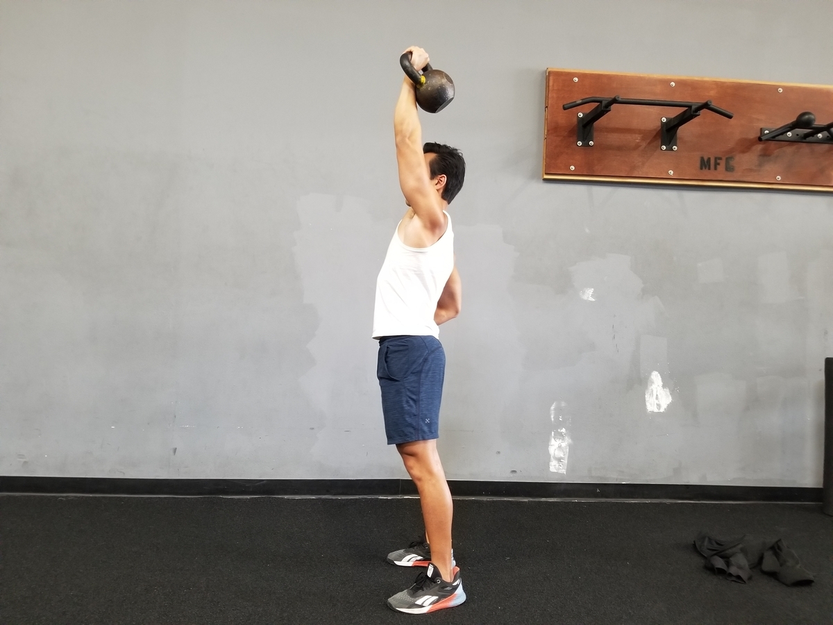 Kettlebell Push Press