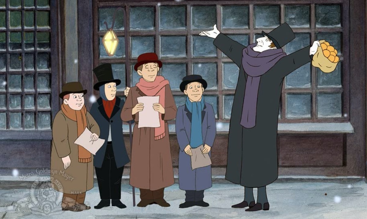 animated christmas carol movie