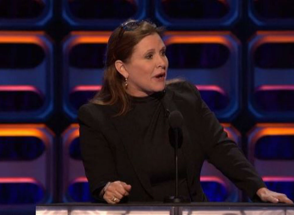 Carrie Fisher Roseanne Roast lines