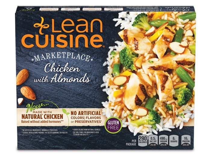 lean cuisine marketplace chicken almonds