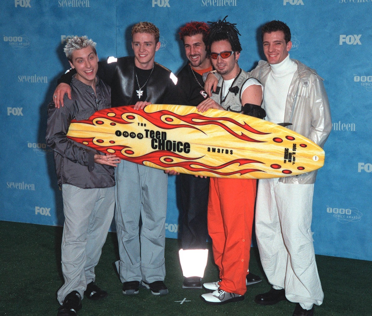 nsync teen choice awards 1999