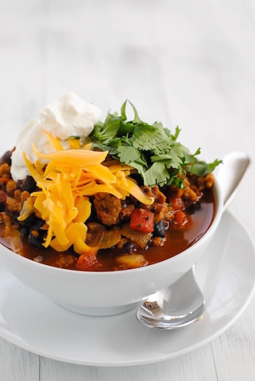 lack Bean Vegetarian Chili