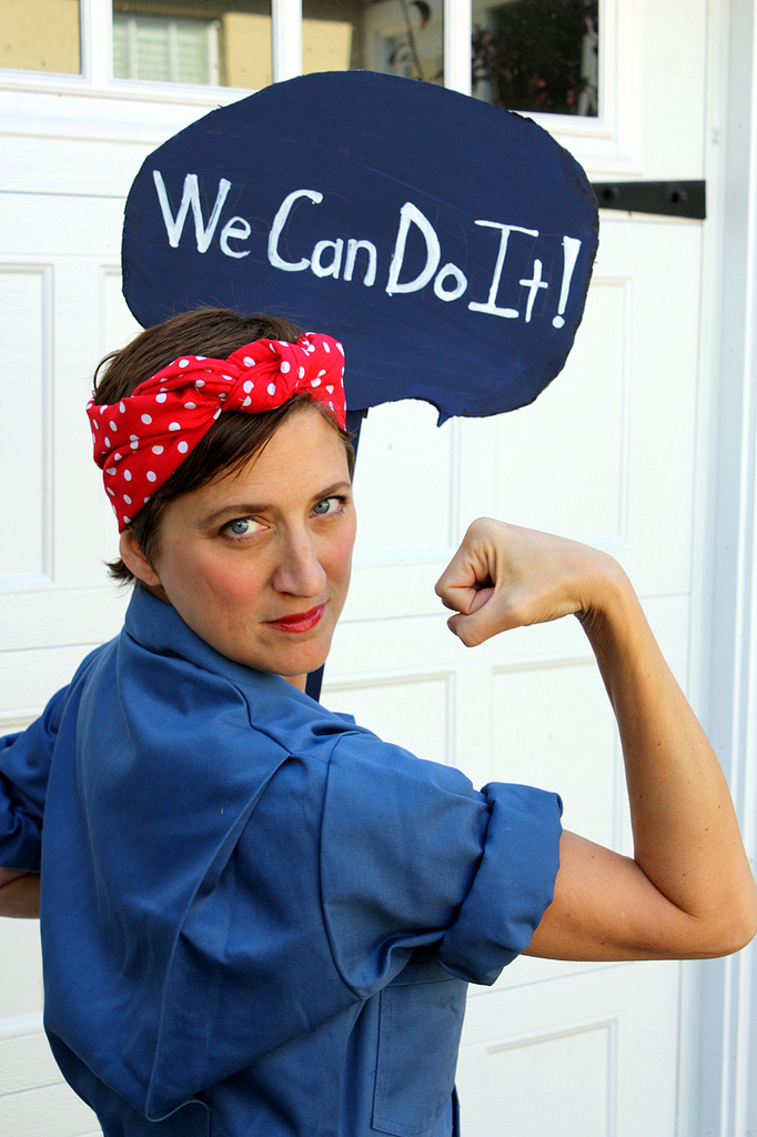 Rosie the Riveter costume