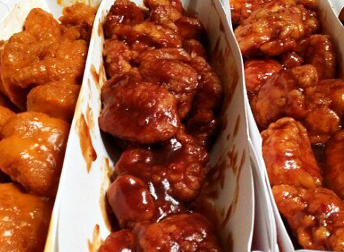 asain sweet chili boneless wings from sonic