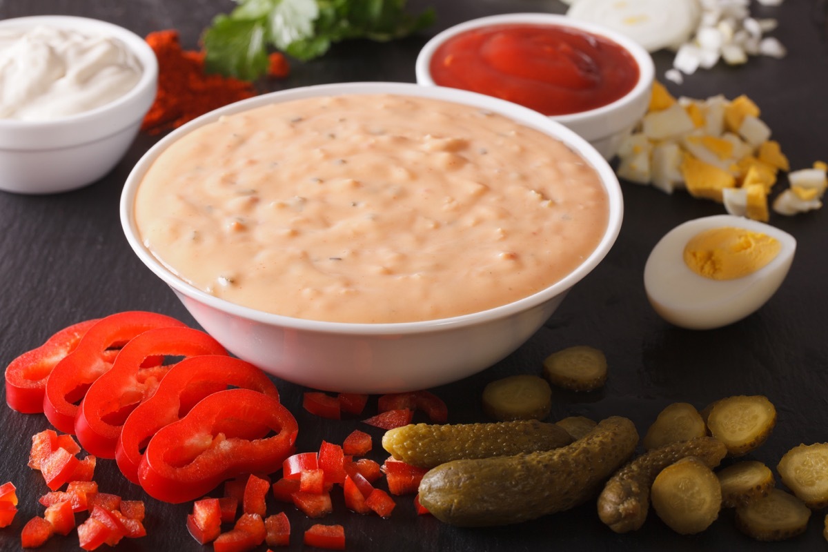 comeback sauce (thousand island dressing