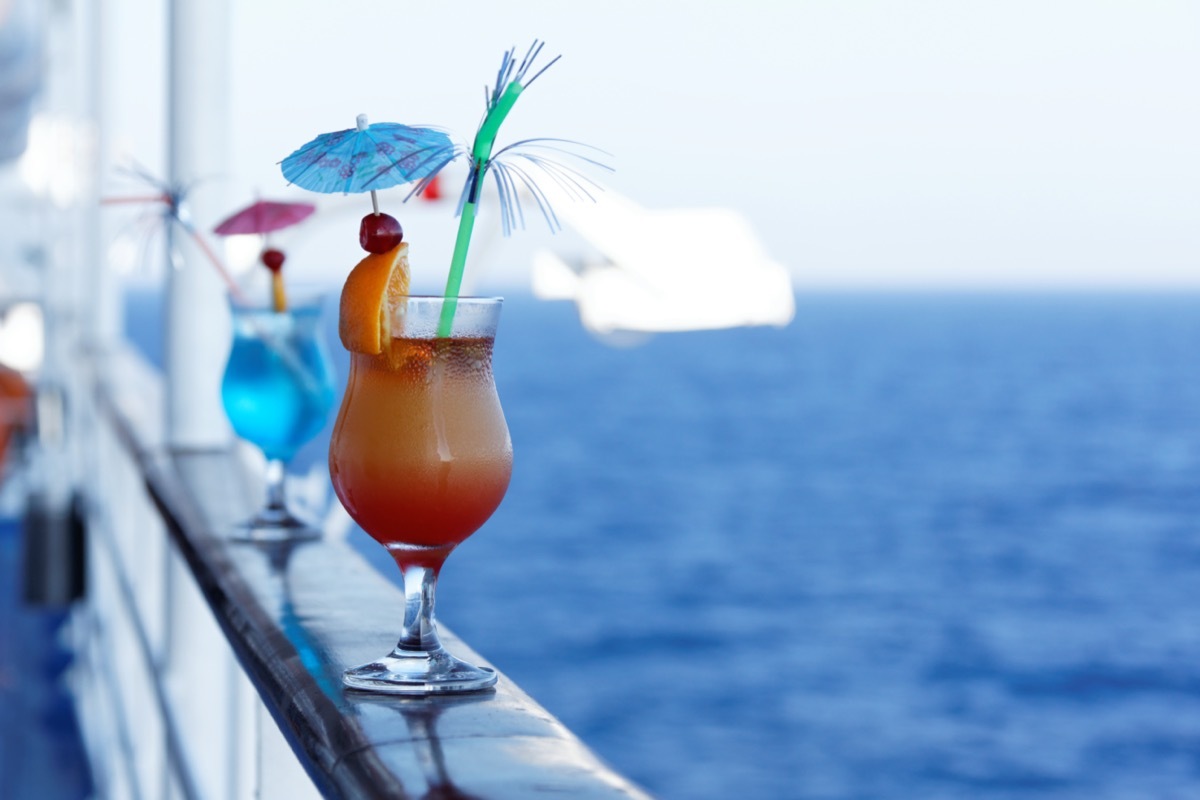 cocktails on cruise