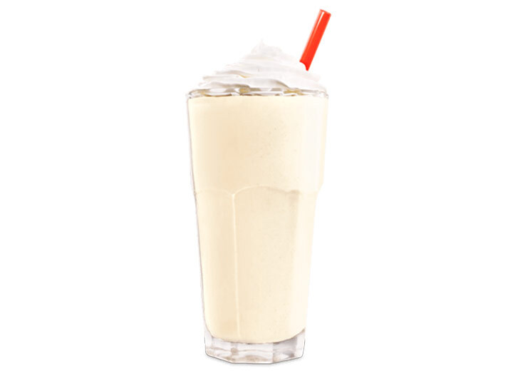 Burger king vanilla handspun milkshake