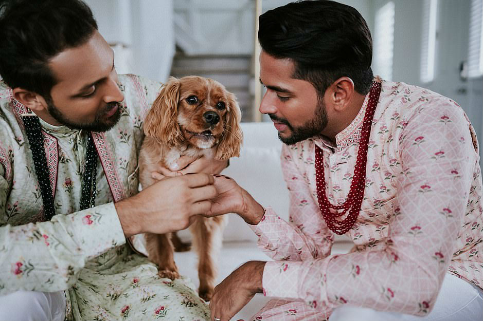 Gay Couple Immortalizes Gorgeous Traditional Indian Wedding #7 | Her Beauty