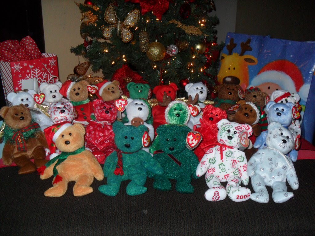 beanie babies christmas 