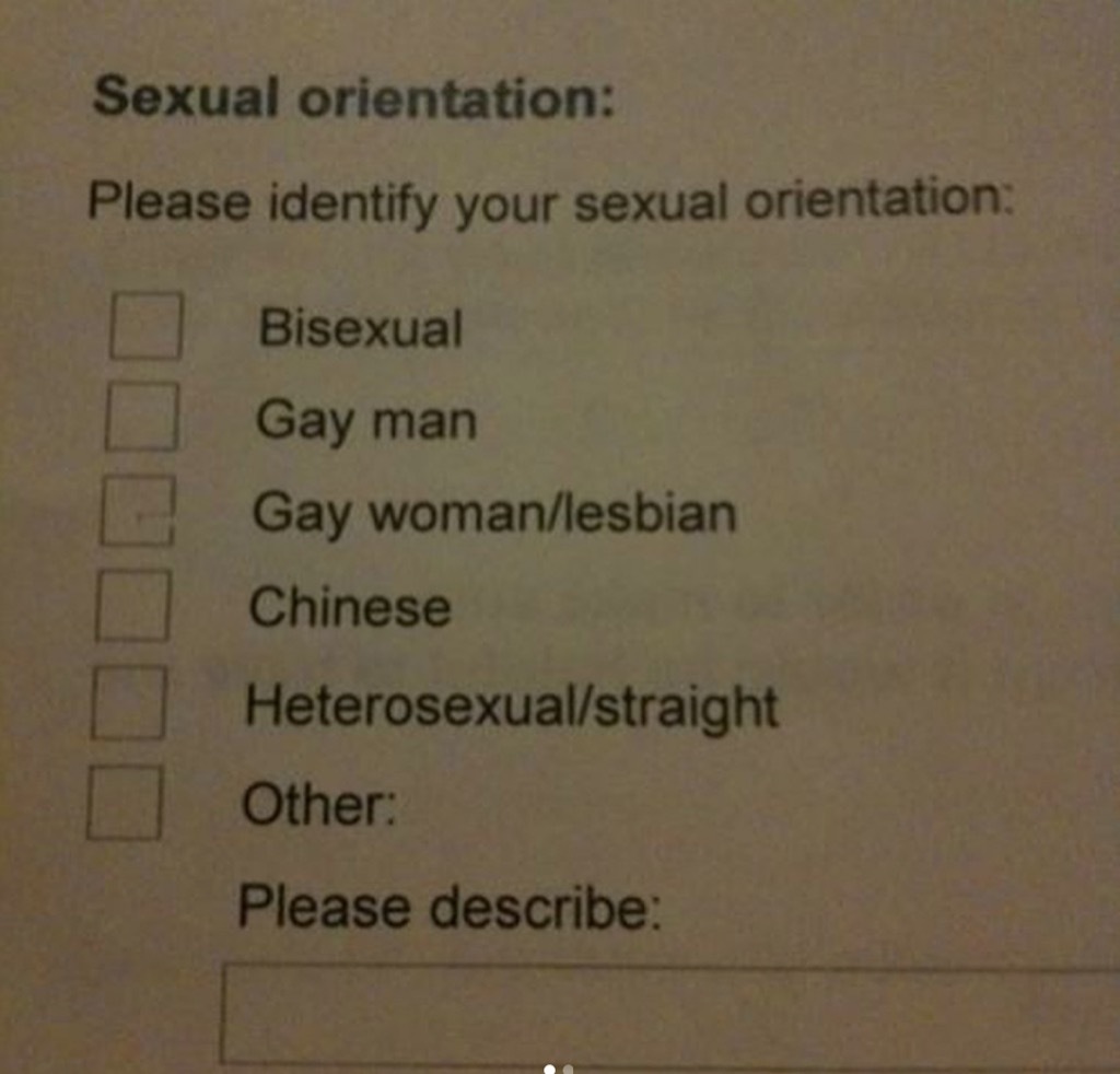 sexual orientation questionnaire