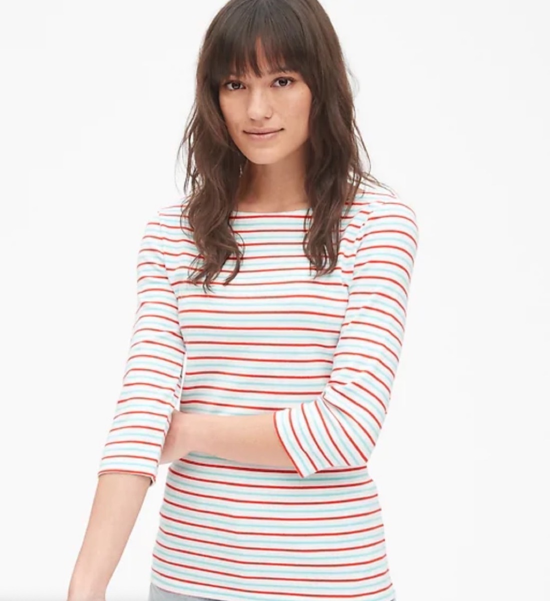 gap striped top, july 4th sales