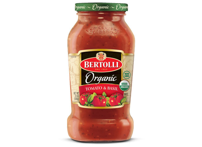 bertolli organic tomato basil sauce