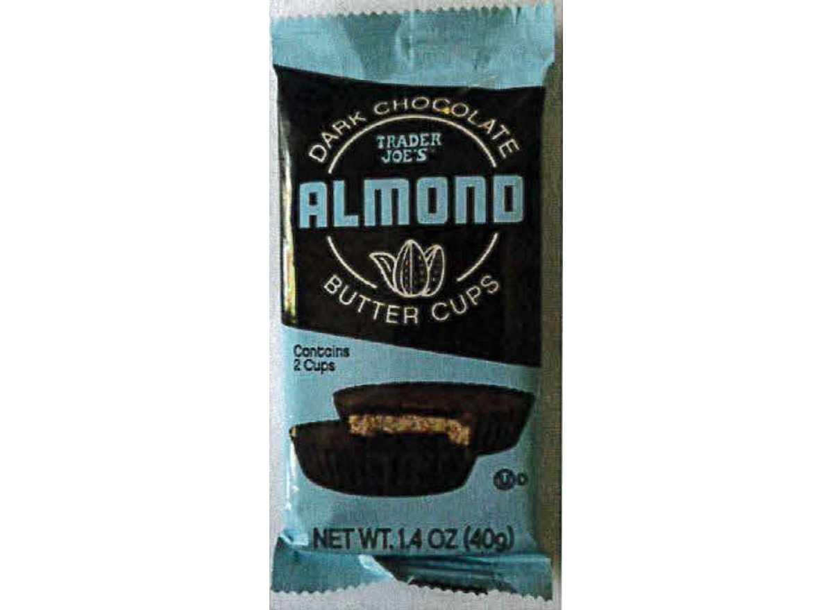 Trader Joe's Dark Chocolate Almond Butter Cups