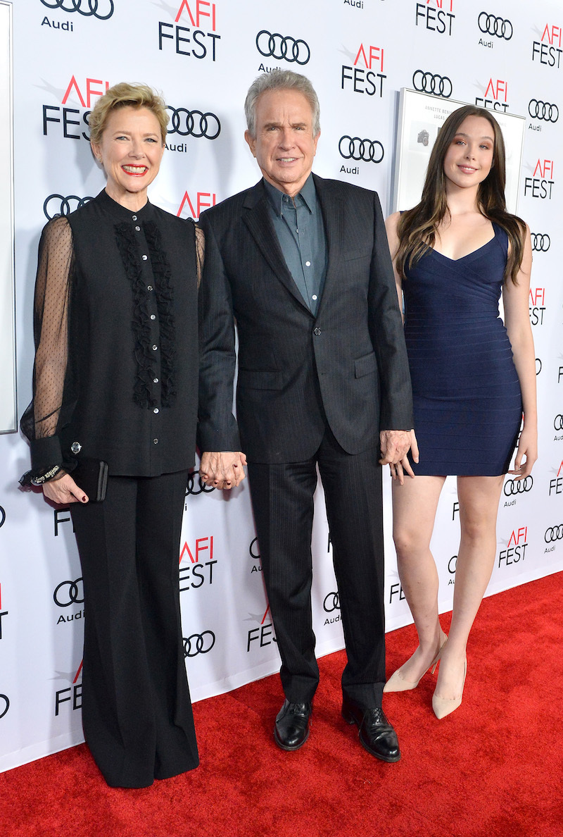 Annette Bening, Warren Beatty, and Ella Beatty at AFI Fest 2016