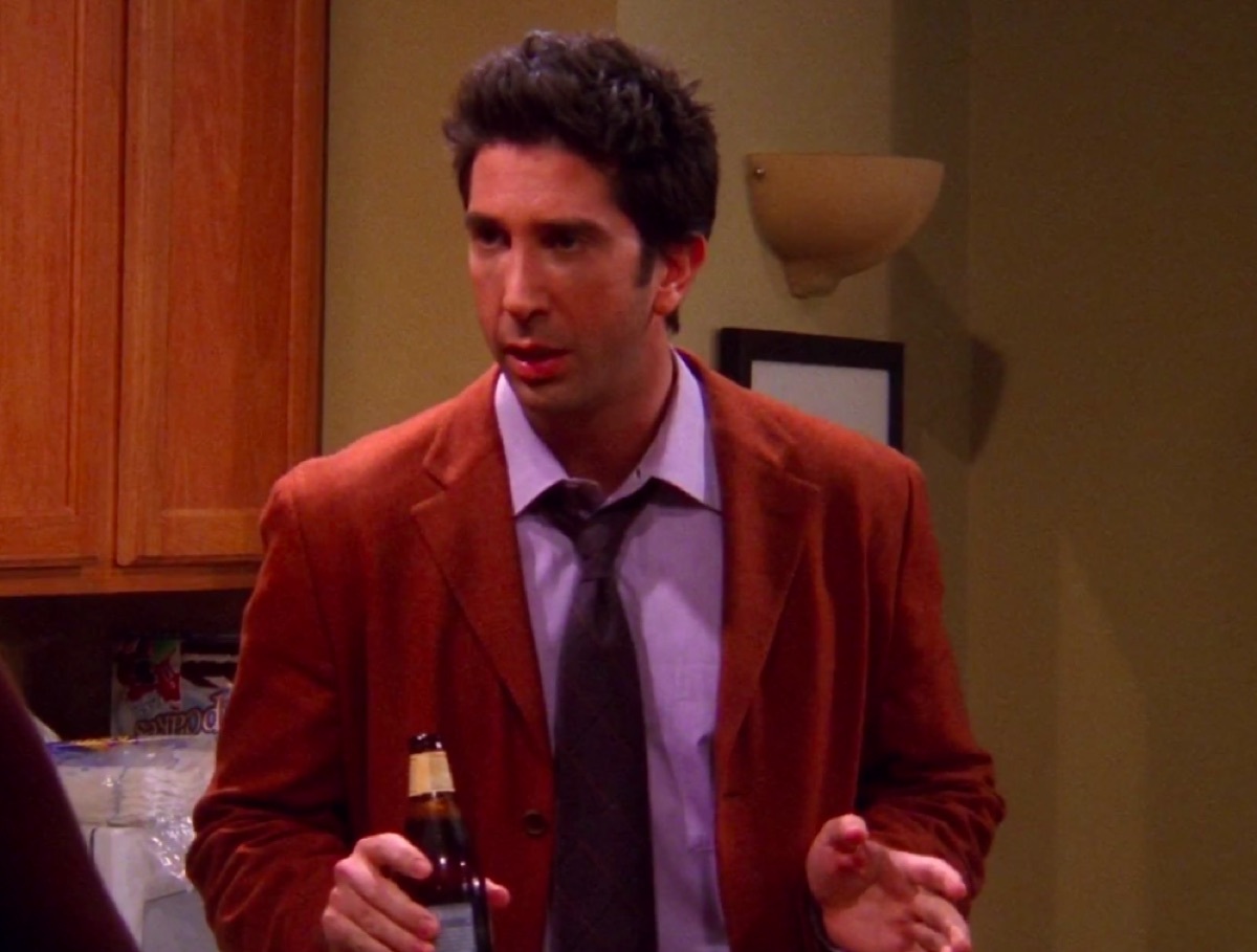 David Schwimmer as Ross Geller in Friends