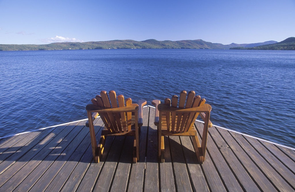 Lake George adirondack chairs